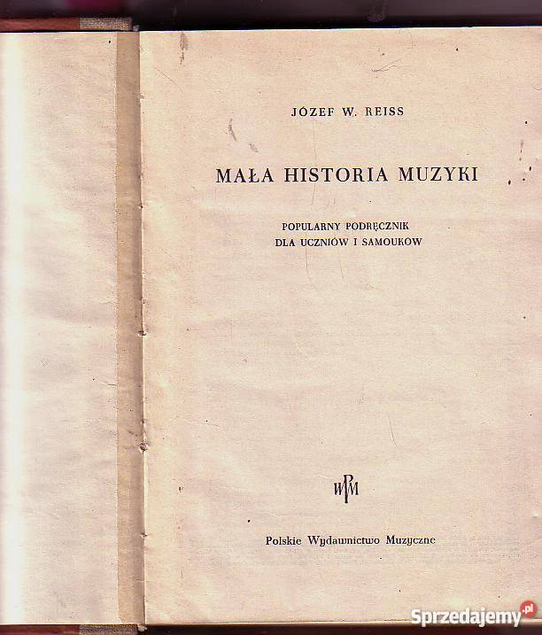 5475 MAŁA HISTORIA MUZYKI POPULARNY PODRĘCZNIK U