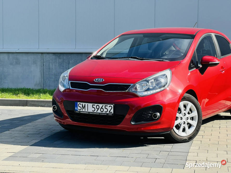Kia Rio 12 benz LED Gwarancja III 2011 śląskie Mikołów sprzedam
