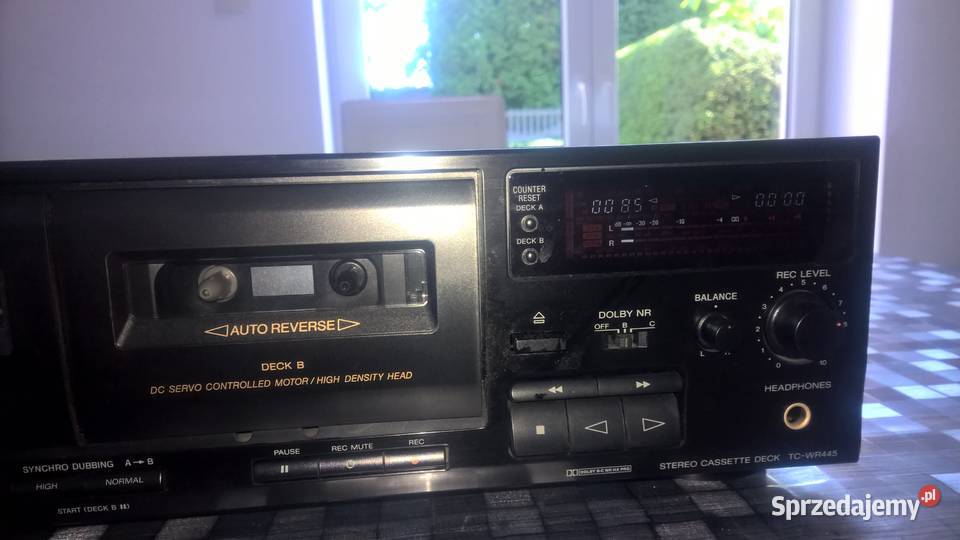 SONY TCWR445 Magnetofony Sędziszów