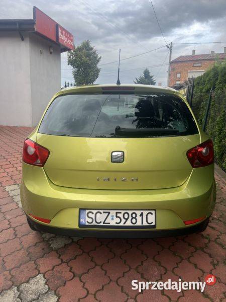 Seat Ibiza 2009 12 benzyna 75KM Ibiza śląskie