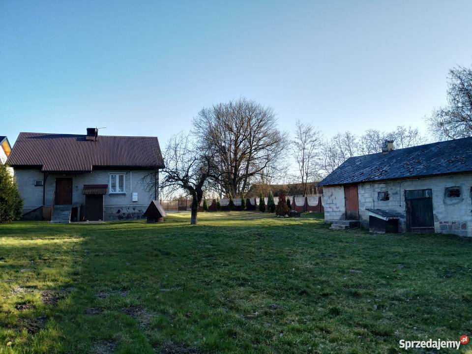 DOM 120m działka 18ar budynki gospodarcze Stara 1 piętro Garwolin