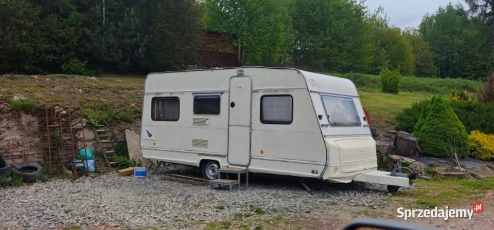 Przyczepa kempingowa BURSTNER 4607 760 masa podkarpackie Konieczkowa