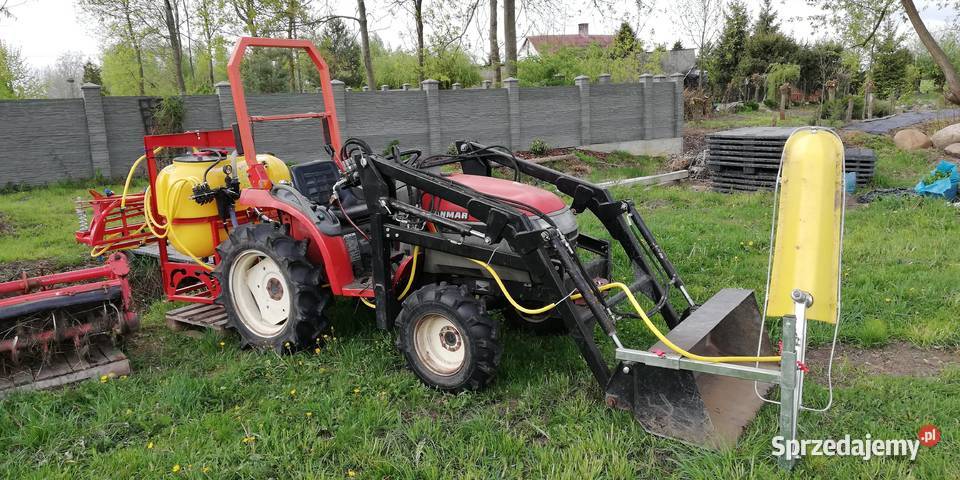 Sprzedam traktor japoński Yannmar z osprzętem Pułtusk