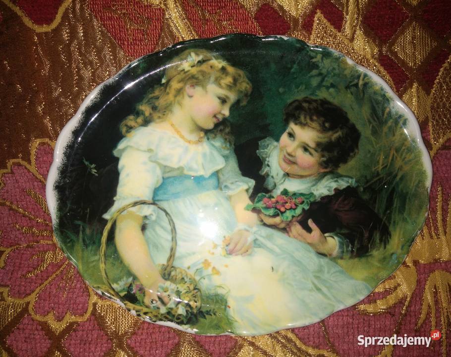 Porcelanowa paterka ozdobna Radom