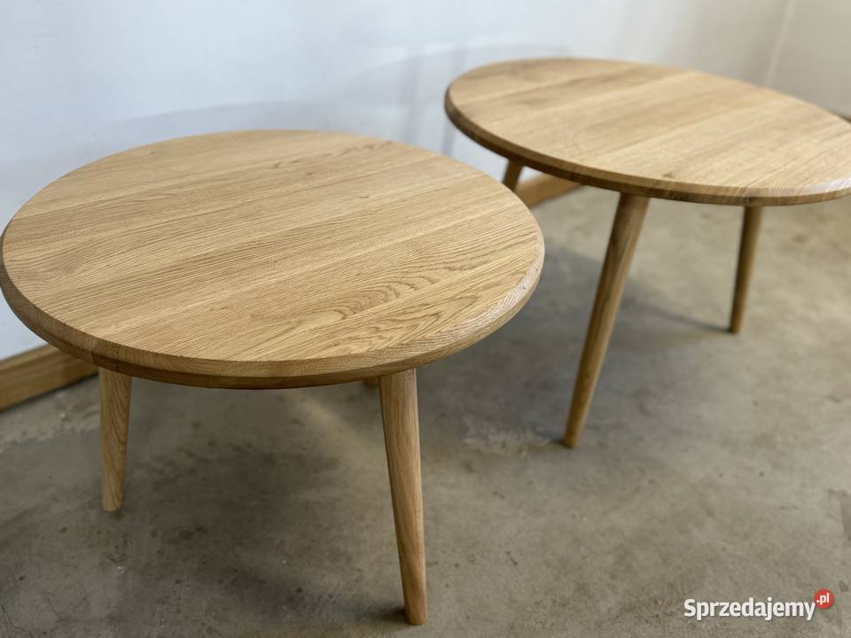 Komplet stolików kawowych 48cm Złochowice sprzedam