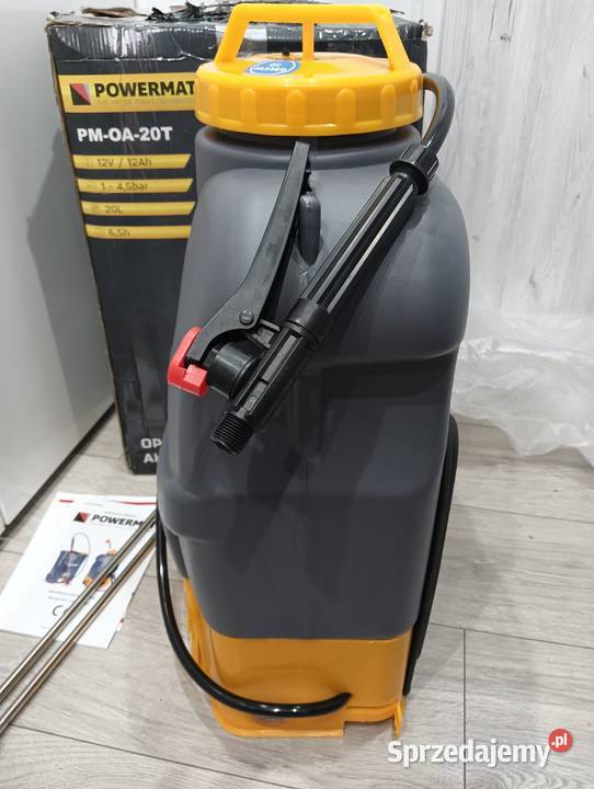 Opryskiwacz akumulatorowy 20l z pompom duży Wałbrzych