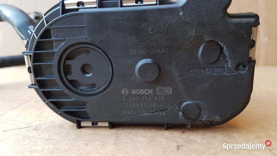 Hyundai i30 III PDE przepustnica powietrza 14T kolektory ssące