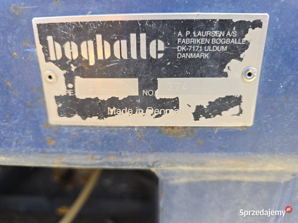 Rozsiewacz Nawozów Bogballe EXW Trend 2500 Nowy Dwór Gdański