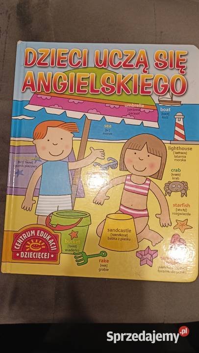 Książka ilustrowana Dzieci uczą się angielskiego Artykuły szkolne Strzyżów sprzedam