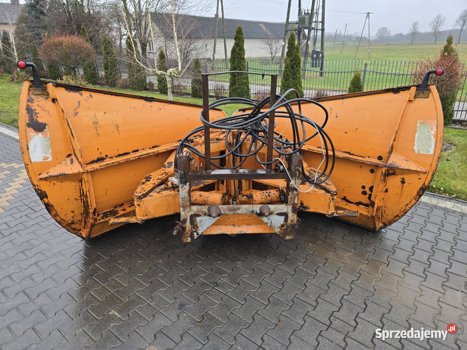 Pług strzałkowy duży do odśnieżania SICO METAL Baliki sprzedam
