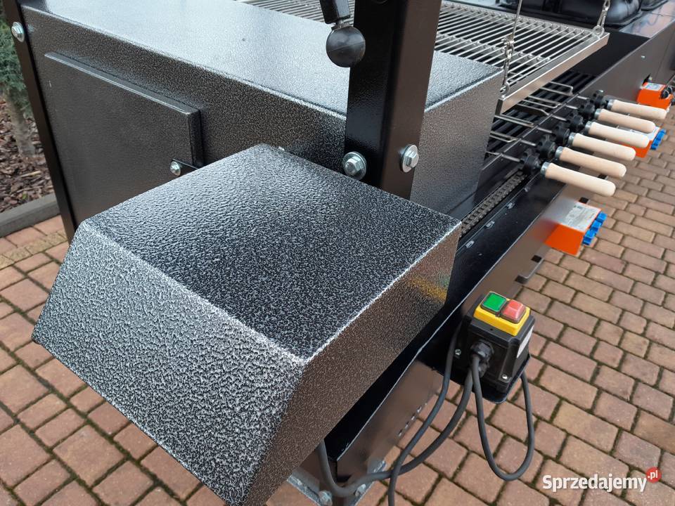 Gastronomiczny grill cateringowy gazowy węglowy Damasławek