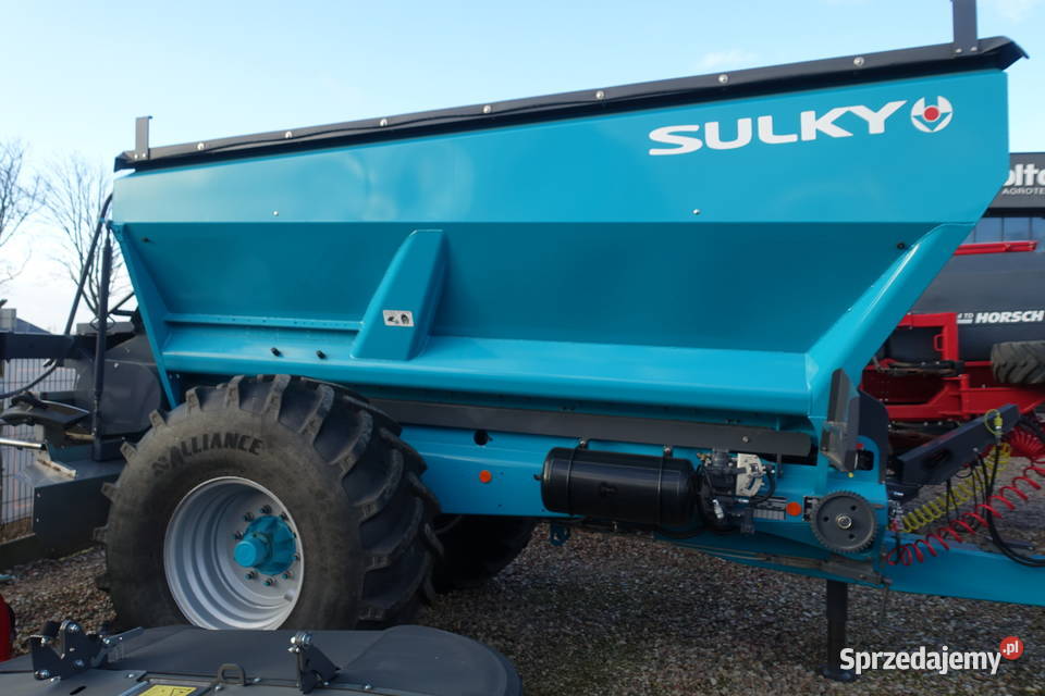 Sulky XT 130 econow SKY rozsiewacz nawozów i Sokoły