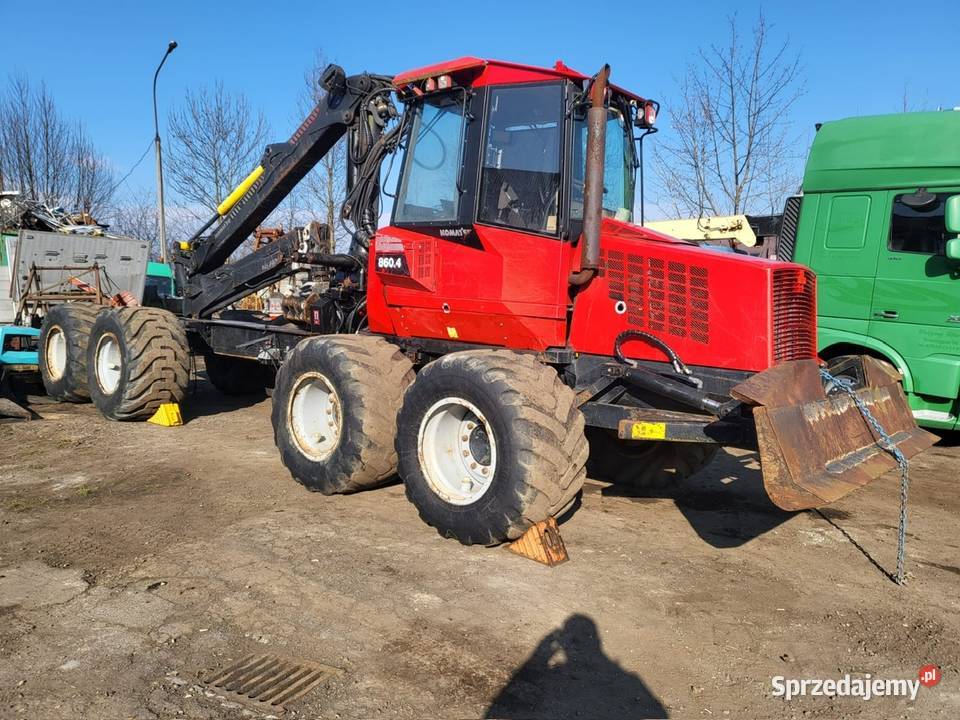 Forwarder Komatsu 8604 Jordanów