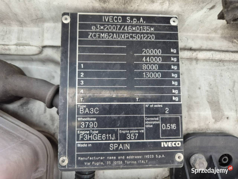 Iveco As440STFp Lt dolnośląskie Komorniki