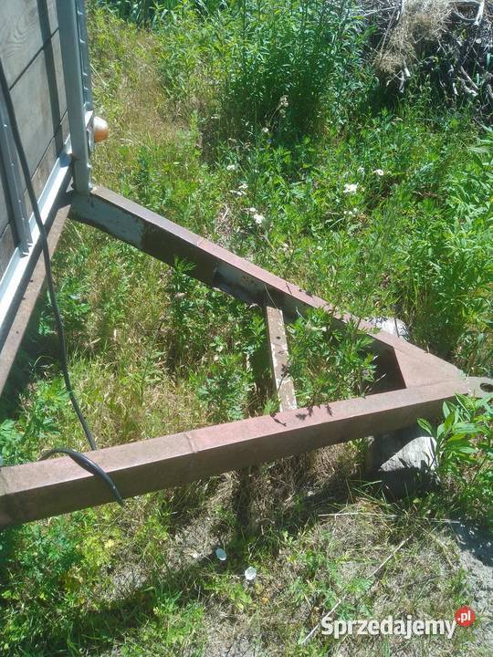 Przyczepa rolnicza jednosiowa niehamowana nowe Przyczepy rolnicze Maryniów sprzedam