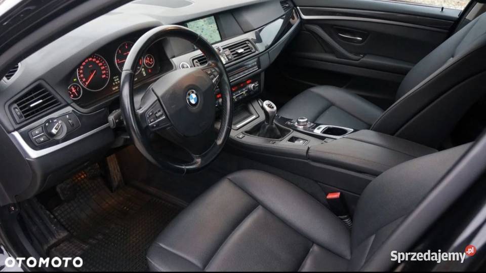 Bmw f10 320D czarny sedan idealna manualna Chorzele