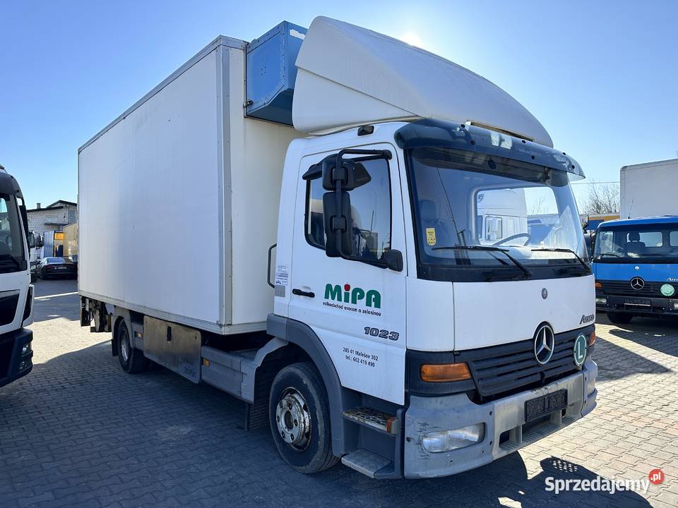 MercedesBenz Atego 1023 Chłodnia 2x Komory Winda mazowieckie Grójec