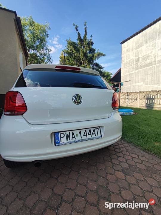 Vw Polo 6r 2010 16 tdi biały Polo Wągrowiec