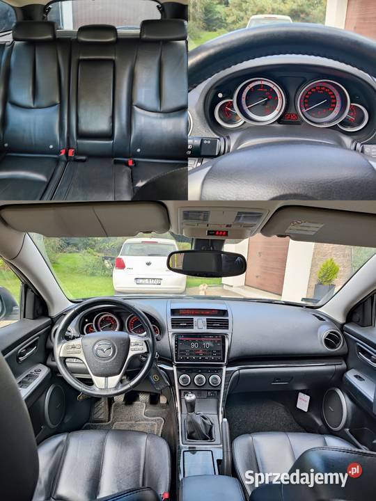 Mazda 6 Pierwszy lakier 100 bezwypadkowa gniazdo USB Zgierz
