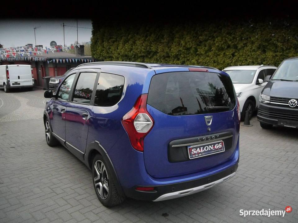 Dacia Lodgy 13b Stepway Salon Polska 7osob Navi Częstochowa