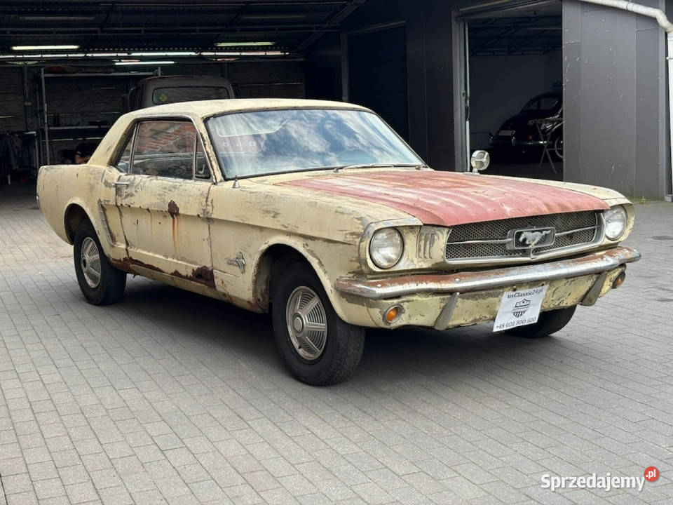 Ford Mustang 008 FORD MUSTANG COUPE 1966 805 I lubuskie Sulechów sprzedam
