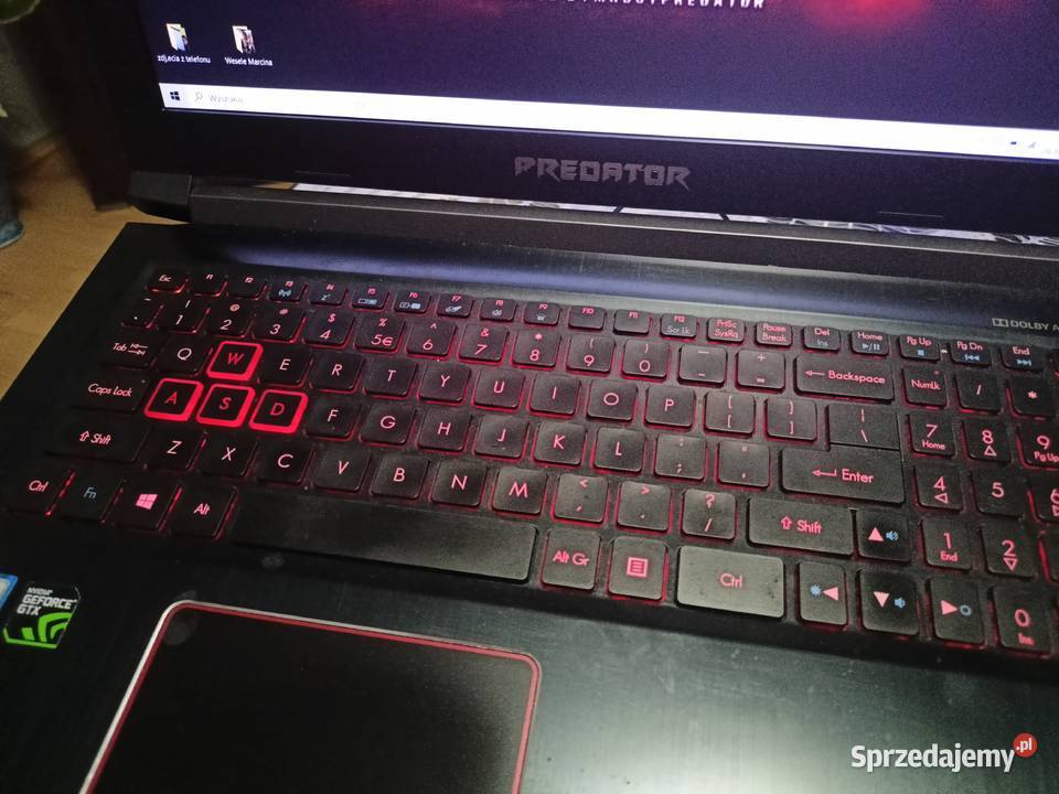 Acer PREDATOR 15 6 i5 16GB SSD240 1TB GTX1050Ti 1000 Przasnysz