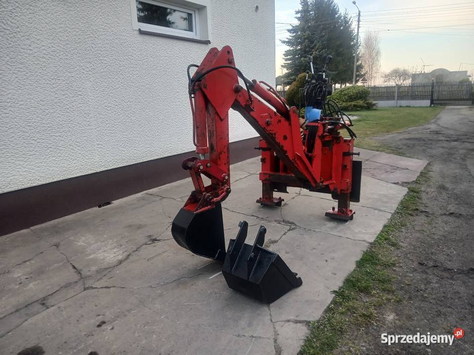 Koparka minikoparka ładowarka troll skrzat Krężna