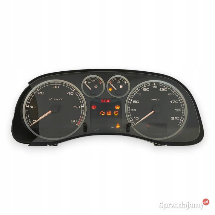 LICZNIK ZEGARY P9651299680 Peugeot 307 16 20 HDI Chełm