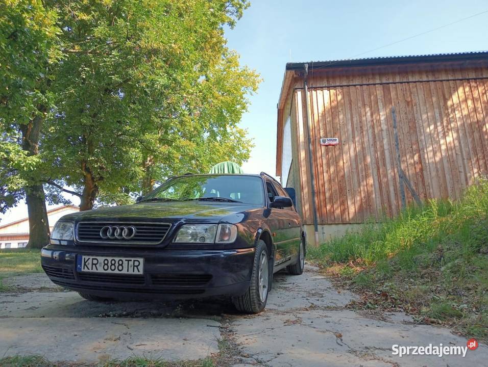 Audi A6 C4 25 TDI 140 1997 6 Biegów Jasna Skóra małopolskie Kraków