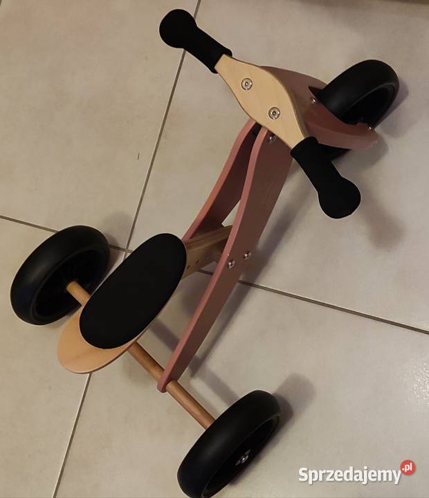 Rowerek 2 w 1 Kinderfeets Różowy Łódź sprzedam