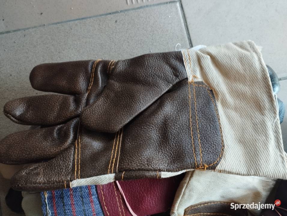 Rękawice ochronne skórzane Kłodzko sprzedam