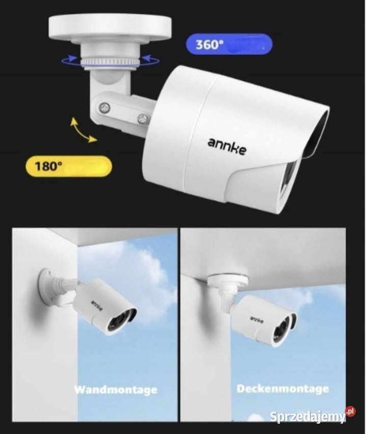 Kamera bezpieczenstwa Annke do monitoringu TV i Video Olszyna