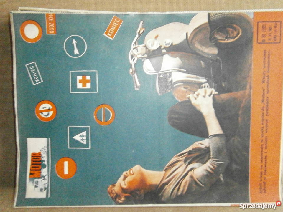 Czasopismo Motor roczniki lata 50 Kraków