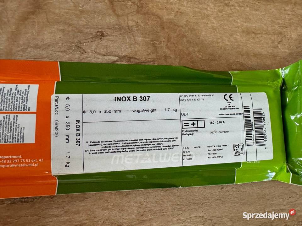 Elektrody spawalnicze