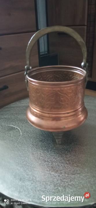 Doniczka miedziana Pozostałe Białystok