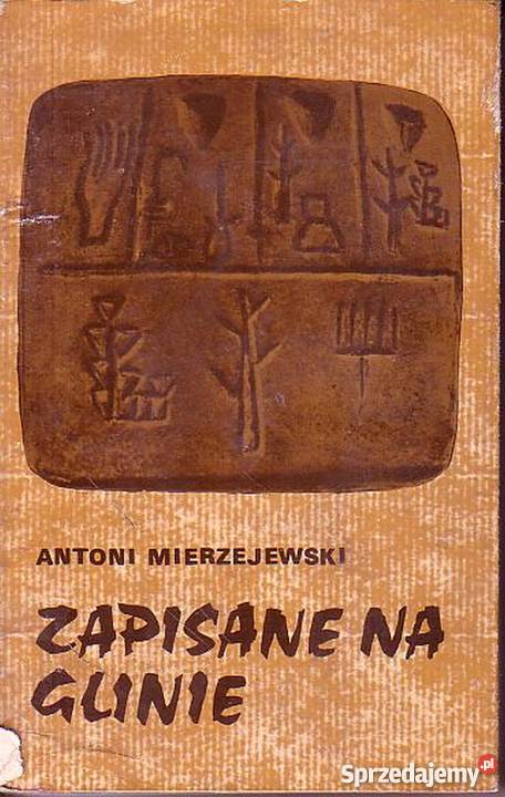 0786 ZAPISANE NA GLINIE ANTONI MIERZEJEWSKI Czyrna