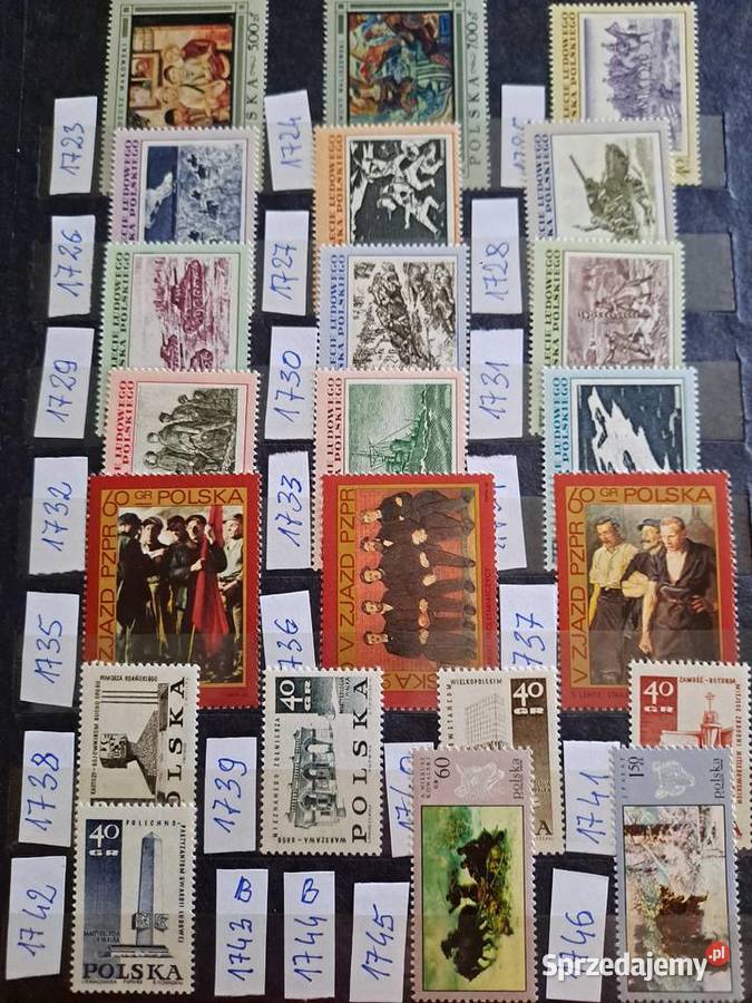 1986 Polskie Znaczki Pocztowe Niestemplowane