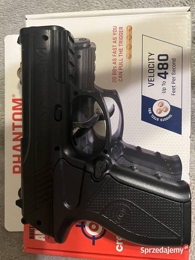 Wiatrówka pistolet phantom śrut BB Iwanowice Dworskie sprzedam