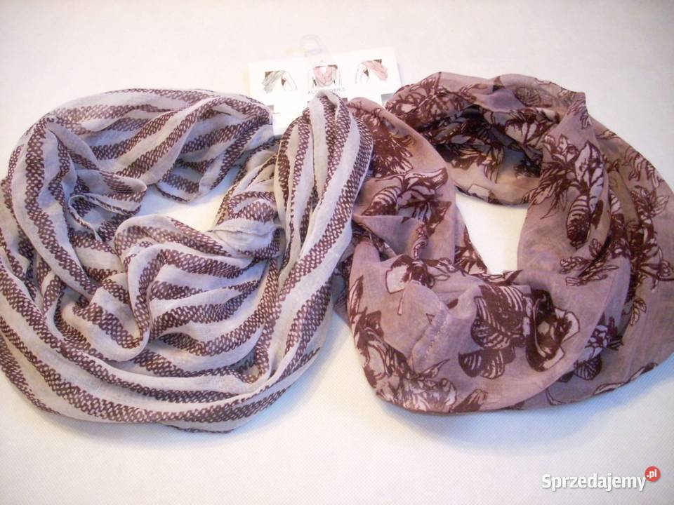 CA Clockhouse szal komin 2 Komplet szale NOWY Dla kobiet