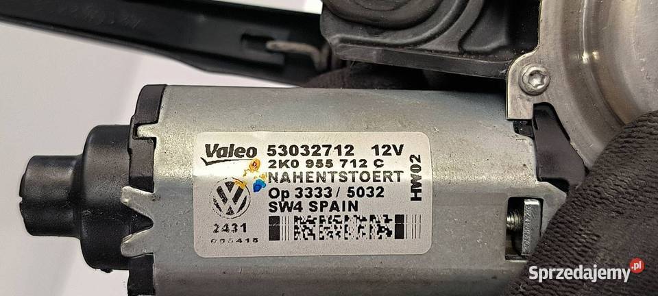 MECHANIZM WYCIERACZEK TYŁ VOLKSWAGEN CADDY III Lipno sprzedam