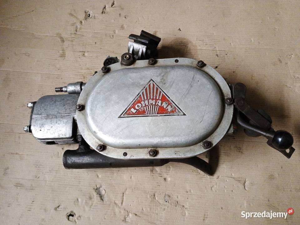 Lohmann silnik rowerowy diesel zabytkowy Kurzętnik