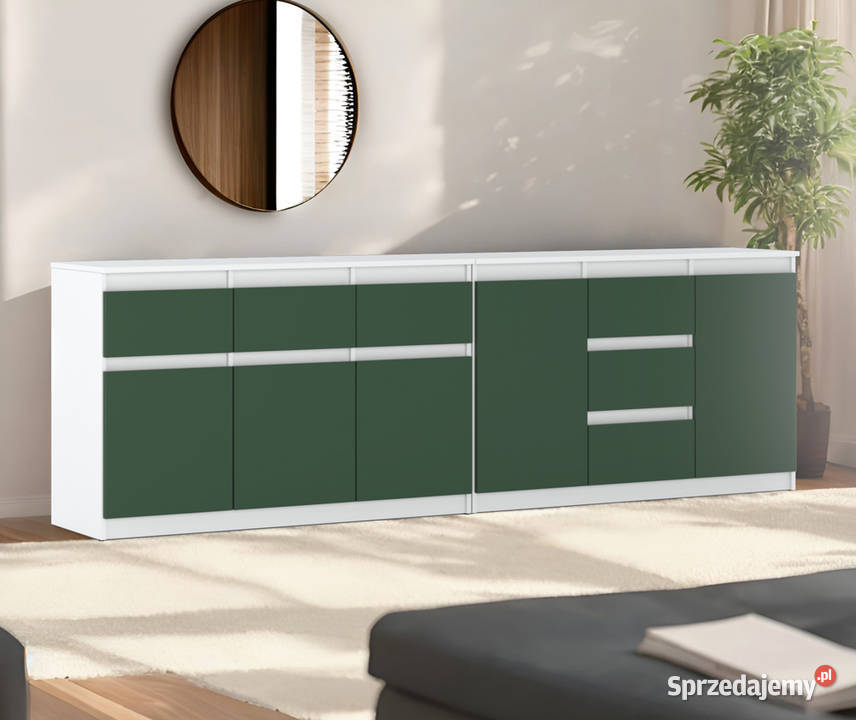Komoda 240 6 Szuflad Duża Szafka Do Salonu 75cm Elbląg sprzedam