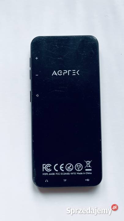 Odtwarzacz MP3 MP4 AGPTEK M3 64GB Bluetooth Stan MP4 sprzedam