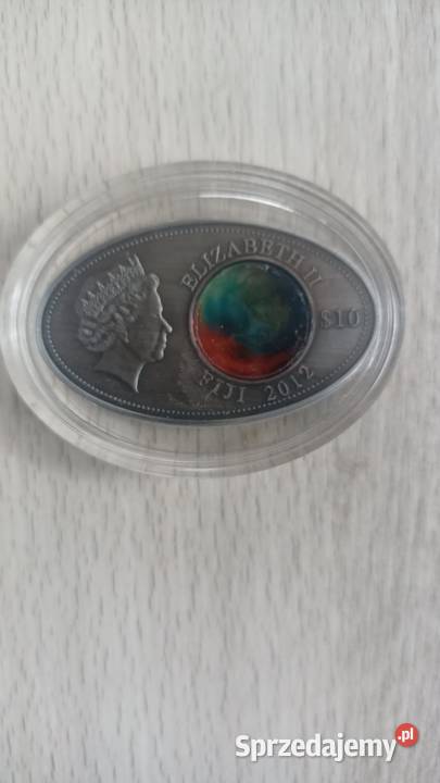 2 x Moneta Numizmat Elizxabeth II Fiji 10 Katowice