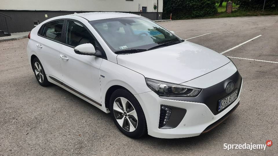 Hyundai Ioniq Elektric Premium 37tkm 120 reflektory ksenonowe Kalwaria Zebrzydowska