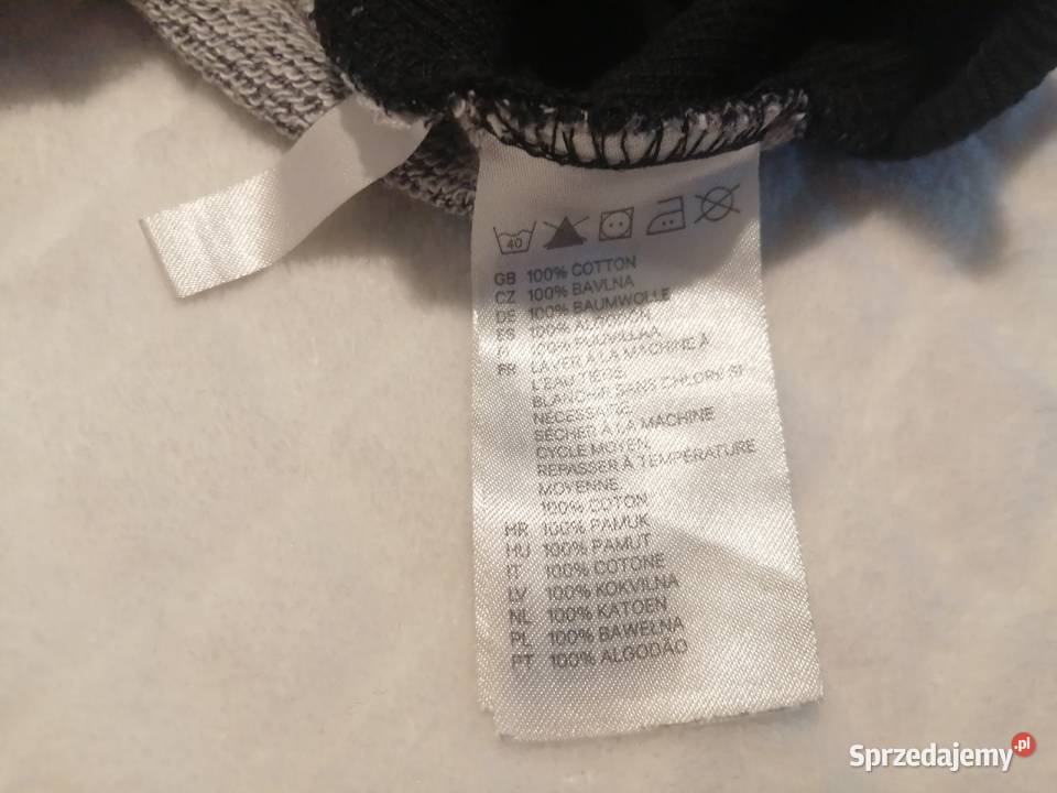 Bluza chłopięca długi rękaw HM 98104 melanż Czeladź