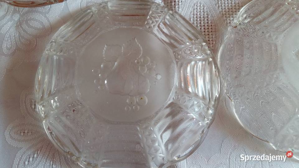 Talerzetalerzyki deserowe 2gruszki i winogrono łódzkie Łódź sprzedam