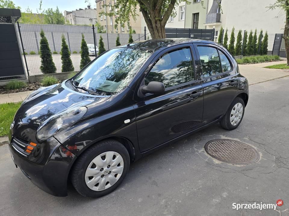 Nissan micra 12 benzyna 2005 kupiony w Polsce łódzkie