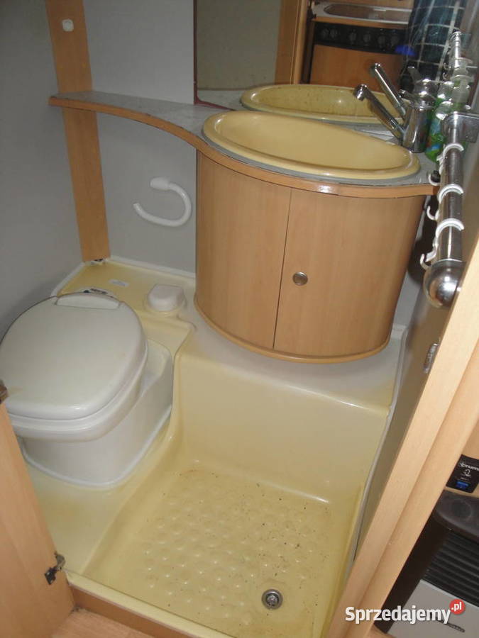 Przyczepa Dethleffs 500 namiot wc Kąpino