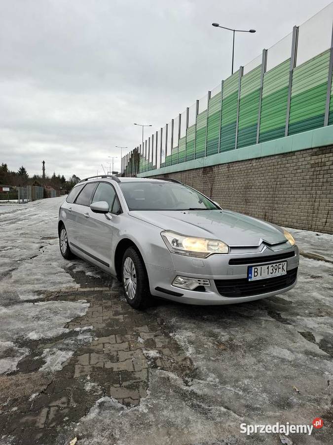 Citroen c5 x7 benzyna 18 srebrny